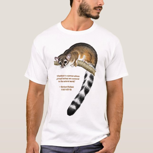 Ring Tailed kattmanar skjorta T-shirt (Framsida)