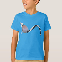 RING TAILED LEMUR ILLUSTRATION T SHIRT