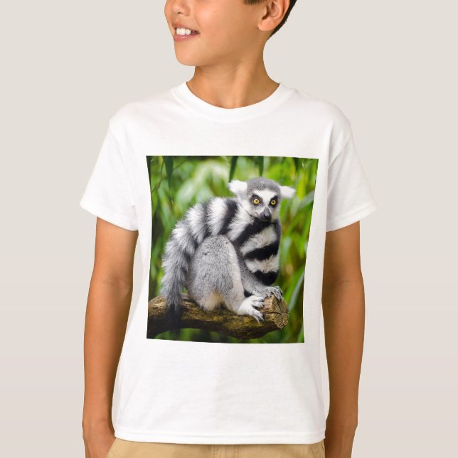 Ring-tailed lemur t-shirt (Framsida)