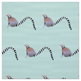 RING TAILED LEMURS MÖNSTER DESIGN TYG
