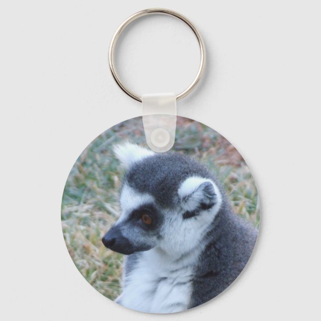 Ring Tails Lemur Nyckelring (Framsida)