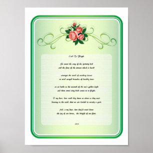 Ring till flyg poster