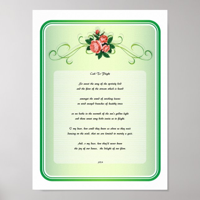 Ring till flyg poster (Framsidan)
