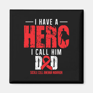 Ring upp Pappa- Sickle Cell Anemi Awareness Suppor Magnet
