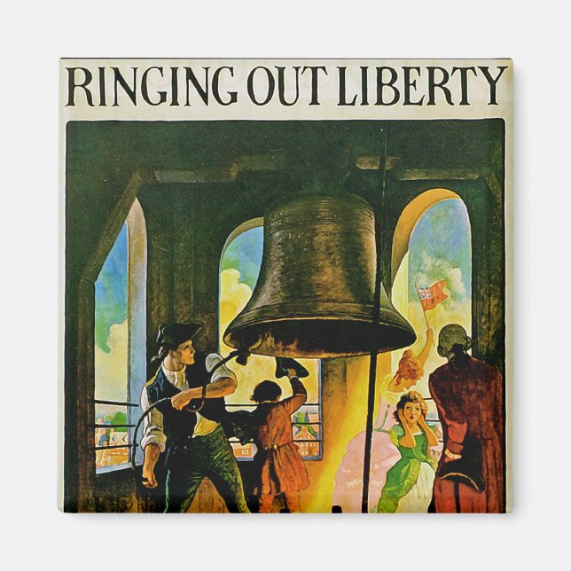 Ring ut Liberty Magnet (Framsidan)