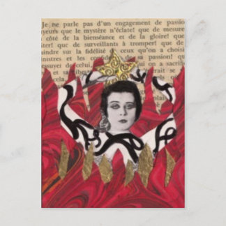 Ring vid brand vykort