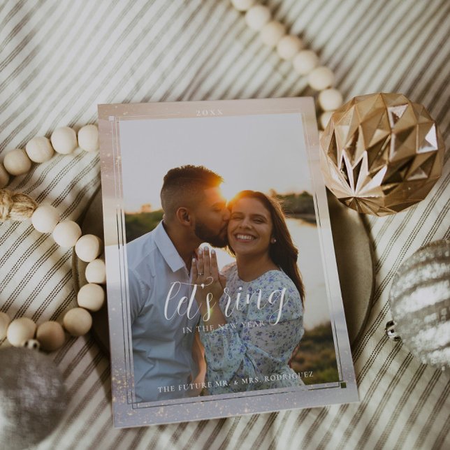 Ringa in det nya året | Modern foto Spara Datumet (Skapare uppladdad)