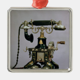 Ringa medborgaretelefonservice, USA, 1890 Julgransprydnad Metall