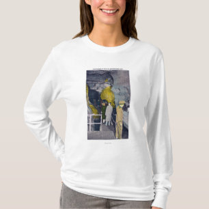 Ringa på huvudet av den underjordiska sjön t-shirt
