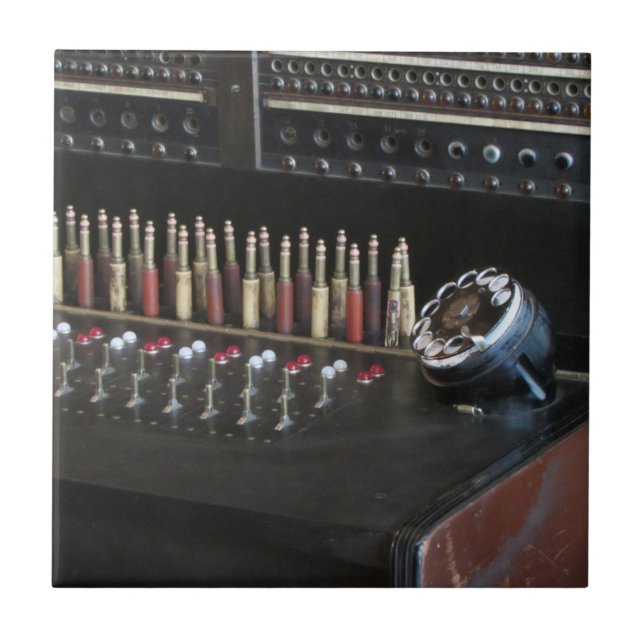 Ringa switchboarden kakelplatta (Framsidan)