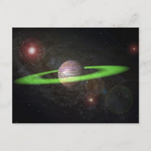 ringad planet vykort