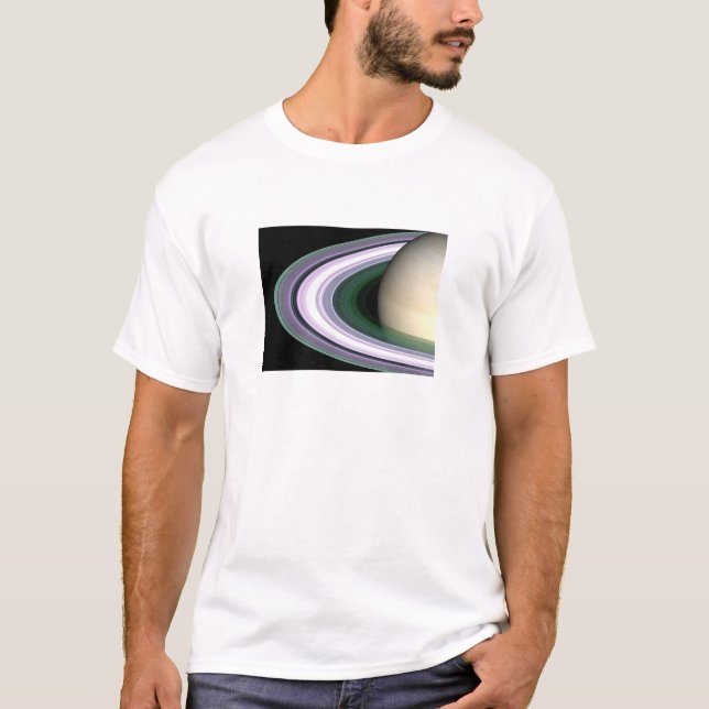 Ringar av den Saturn T-tröja Tröja (Framsida)
