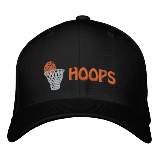 RINGAR Basketball Anpassningsbar Embroied Baseball Broderad Keps (Framsida)