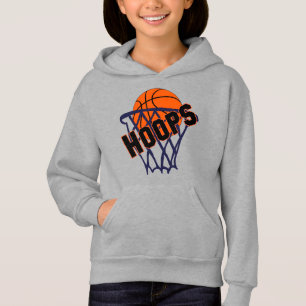 Ringar Basketball & Net Girls Hoodie T Shirt