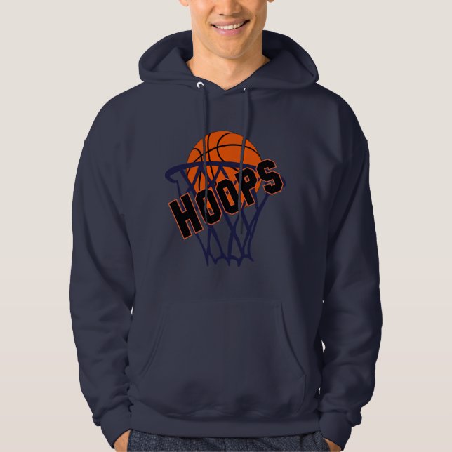Ringar Basketball & Net Manar Hoodie (Framsida)