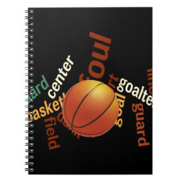 Ringar Basketball Sport Fanatics.jpg Anteckningsbok Med Spiral