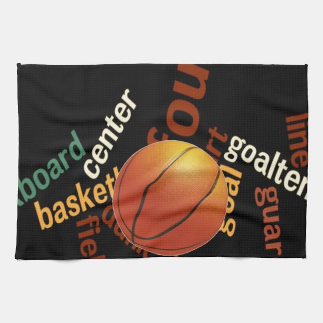 Ringar Basketball Sport Fanatics.jpg Kökshandduk (Horisontell)