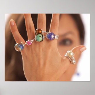 Ringar! Beskär Poster