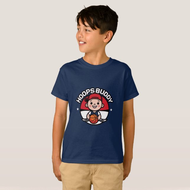 Ringar Buddy Basketball T-Shirt (Hel framsida)