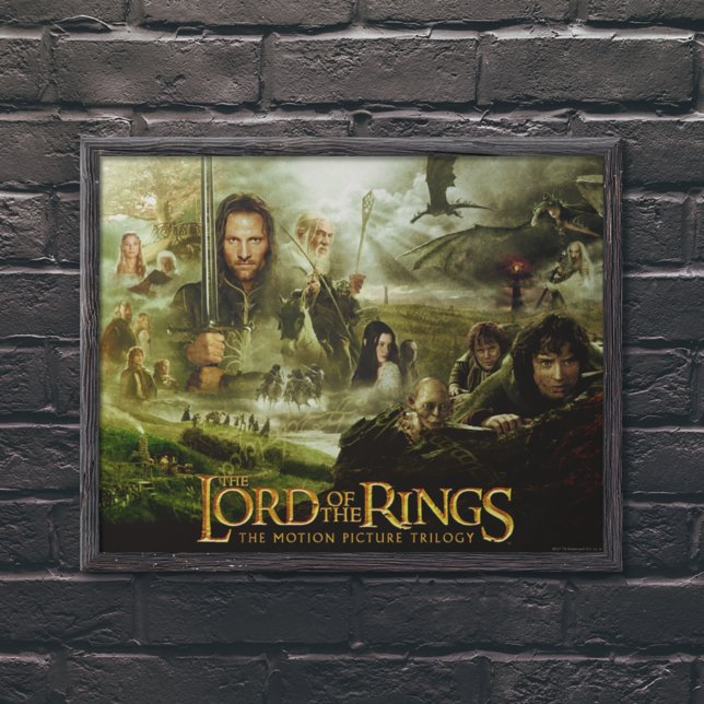 RINGAR filmens LORD Poster konst (Skapare uppladdad)
