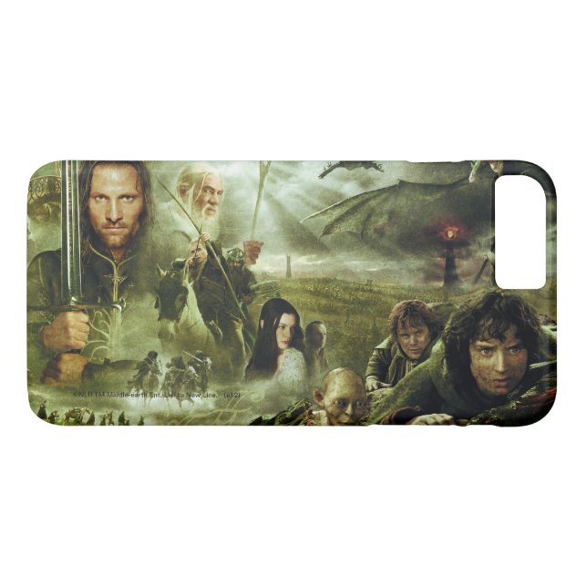 RINGAR filmens LORD Poster konst Case-Mate iPhone Skal (Baksida (horisontal))