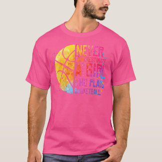 Ringar flickor underskattar aldrig en flicka som s t shirt