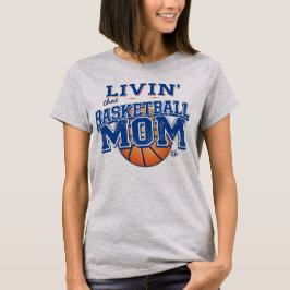 Ringar & Heart: Basketball Mamma Tee