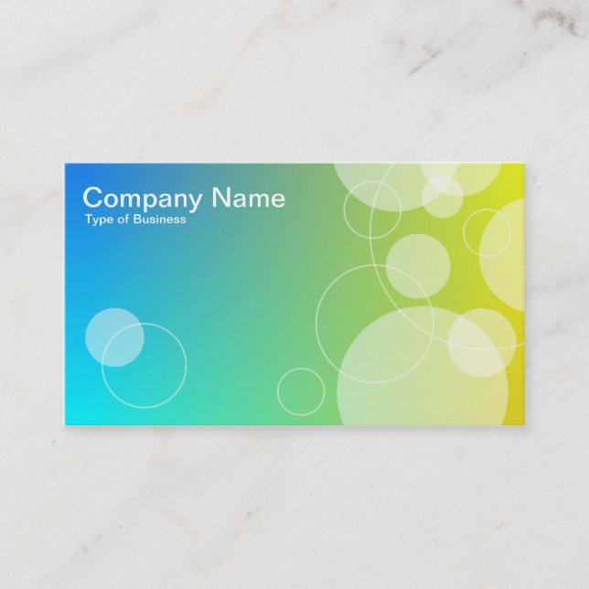 Ringar och cirklar 02 visitkort (Framsida)