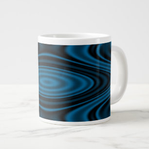 Ringar och Ripples Blue Jumbo Mugg