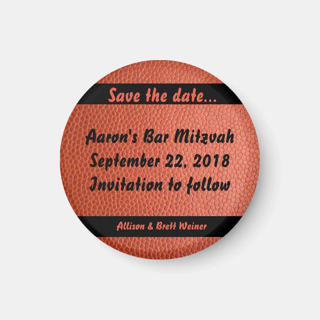 Ringar Pub Mitzvah Magnet (Framsidan)