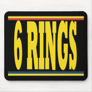 Ringar svärtar Mousepad Musmatta