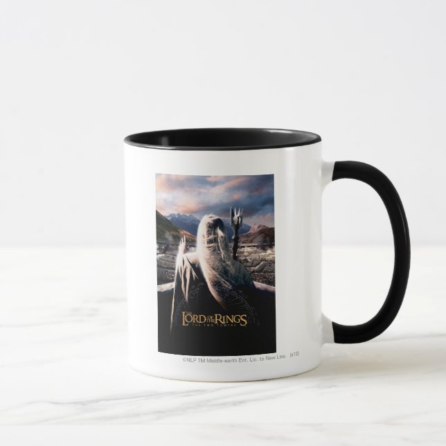 RINGAR: TSaruman Movie Poster Mugg (Höger)