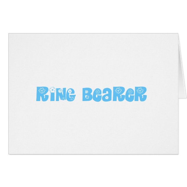 Ringbärare Hälsningskort (Framsidan Horizontal)