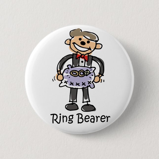 Ringbärare knäppas knapp (Framsida)