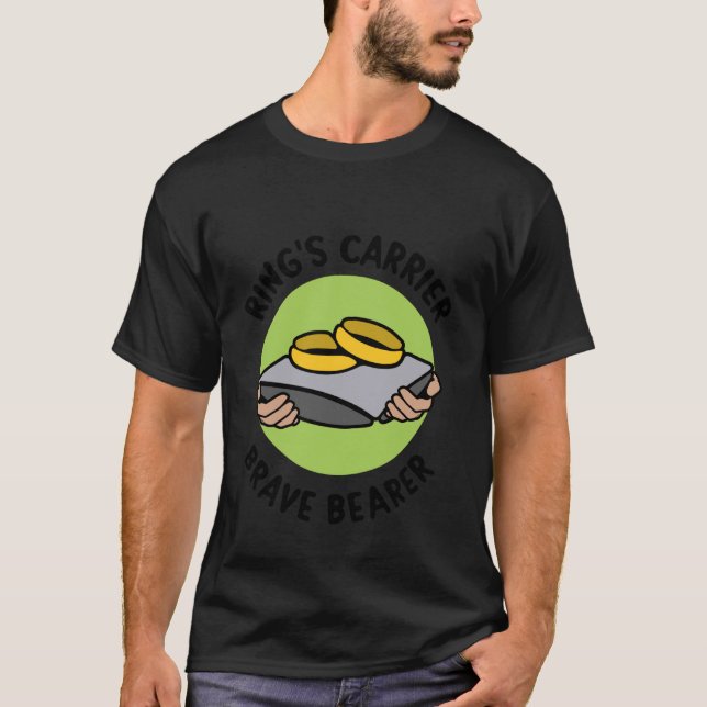 Ringbärare Säkerhetsring Säkerhetsring Ringbärare  T Shirt (Framsida)