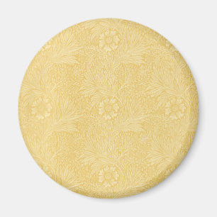 Ringblomma av William Morris, Vintage Trädgårdsblo Magnet