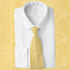 Ringblomma av William Morris, Vintage Trädgårdsblo Slips