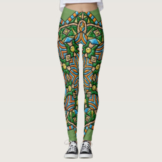 Ringblommamedaljong Leggings