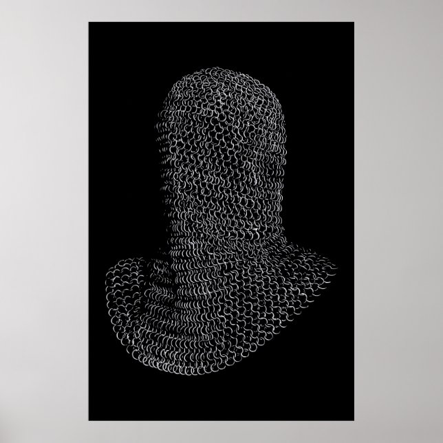 Ringbrynja Krigarmössa Poster (Framsidan)