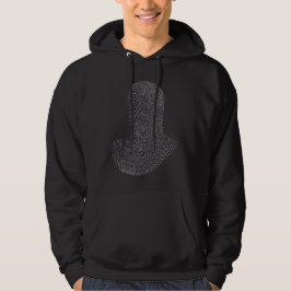 Ringbrynjeskrivarhuv Hoodie