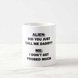 Ringde du mig pappa? kaffemugg