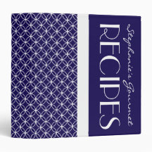 Ringdiamanter, recept - marinblå vit