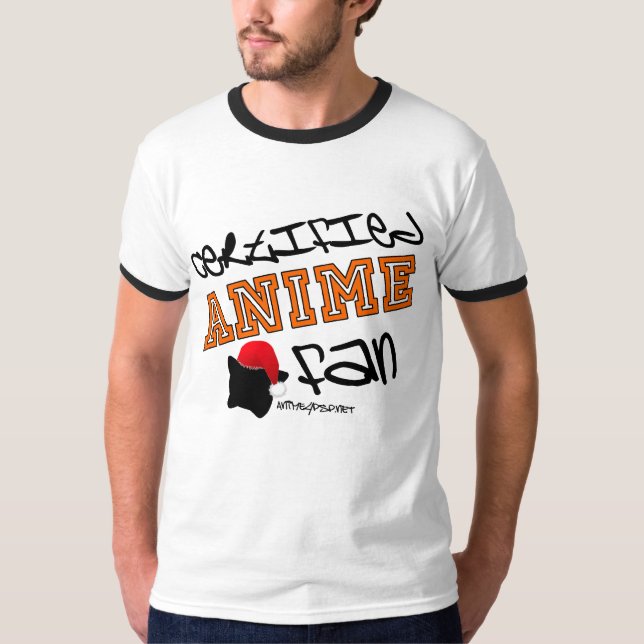 Ringer "för auktoriseradAnimefläkt" Tee Shirt (Framsida)