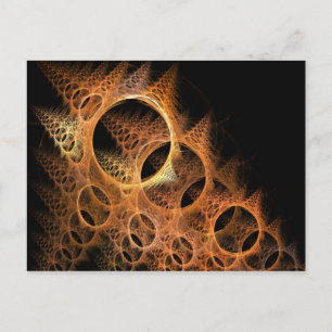 Ringer Fractal Vykort