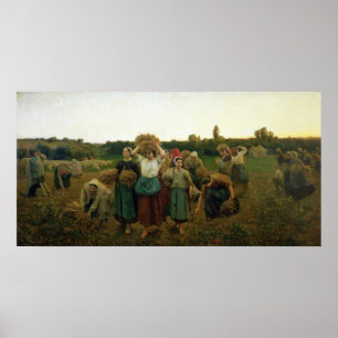 Ringer in the Gleaners, 1859 Poster