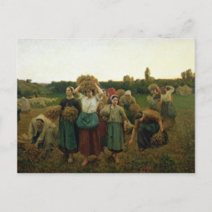 Ringer in the Gleaners, 1859 Vykort