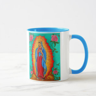 RingerMug/vår dam av Guadalupe Mugg