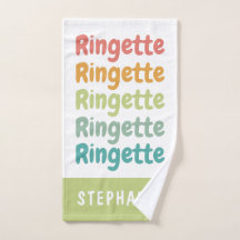 Ringette Cute Retro Ringette Player-Anpassningsbar