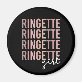 Ringette Girl | Gåvor till Ringette Player Magnet