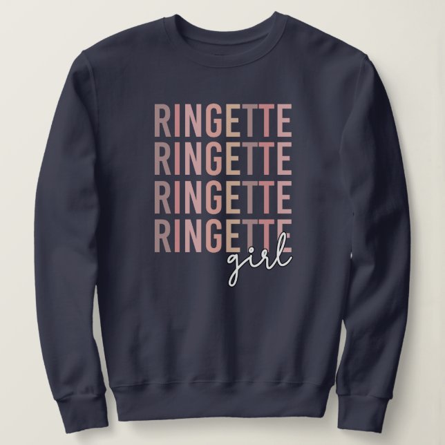 Ringette Girl | Gåvor till Ringette Player T Shirt (Design framsida)